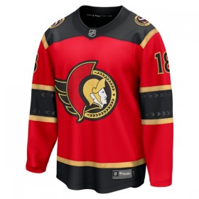 Miesten NHL Ottawa Senators Pelipaita 2025-26 Fanatics Premium Tim Stutzle Alternate Punainen
